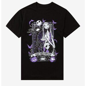 The Nightmare Before Christmas Jack & Sally Together Forever T-Shirt 98